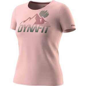 Dynafit tričko Transalper Graphic W pale rose Velikost: S