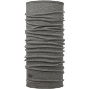 Buff šátek MIDWEIGHT MERINO WOOL Buff light grey Velikost: UNI