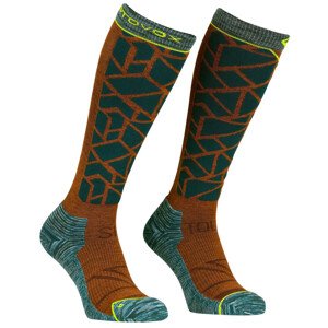 Ortovox ponožky Ski Tour Comp Long Socks M dark pacific Velikost: 39-41