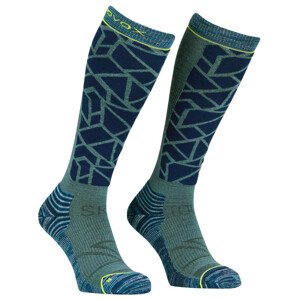 Ortovox ponožky Ski Tour Comp Long Socks M deep ocean Velikost: 39-41