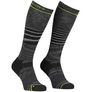 Ortovox ponožky Ski Tour Lt Comp Long Socks M black steel blend Velikost: 39-41