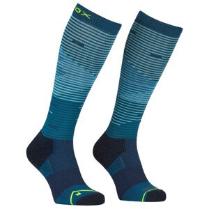 Ortovox ponožky All Mountain Long Socks M petrol blue Velikost: 39-41