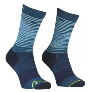 Ortovox ponožky All Mountain Mid Socks M petrol blue Velikost: 39-41