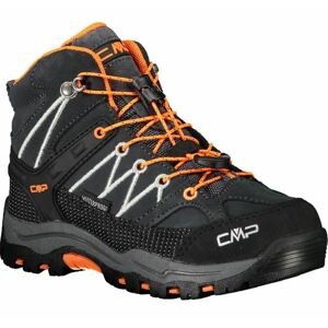 CMP obuv Kids Rigel Mid Trekking Shoes WP black/orange Velikost: 36