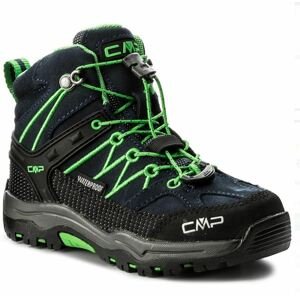 CMP obuv Kids Rigel Mid Trekking Shoe Wp blue/gecko Velikost: 34