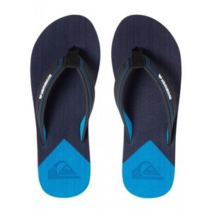 Quiksilver - pantofle MOLOKAI NEW WAVE DELUXE YOUTH black/blue/blue Velikost: 35