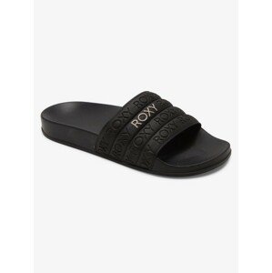 Roxy pantofle Slippy -Sandals for Women black gold Velikost: 8