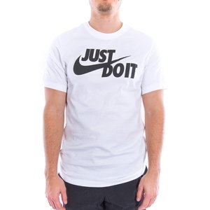 Nike tričko Nsw Just Do It Swoosh white Velikost: M