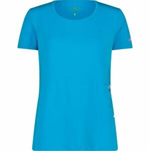CMP tričko Woman T-Shirt blue Velikost: 36