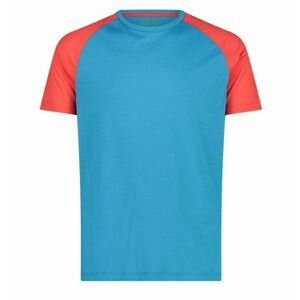 CMP tričko Man T-Shirt blue/orange Velikost: 54
