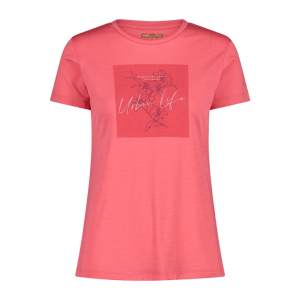CMP tričko Woman T-Shirt pink Velikost: 34