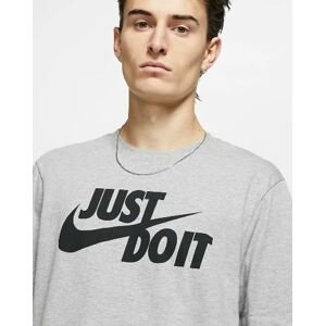 Nike tričko Nsw Just Do It Swoosh dark grey Velikost: M
