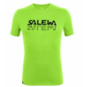 Salewa tričko Sporty Graphic Dry M S/S Tee pale frog Velikost: 2XL