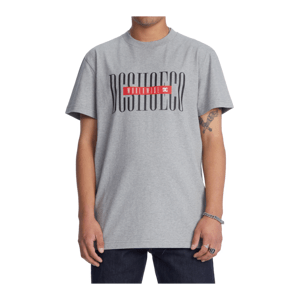 DC tričko Massive Ts heather grey Velikost: L