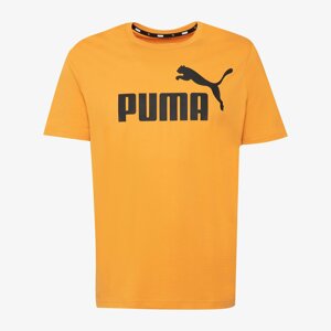 Puma tričko Ess Logo Tee beige Velikost: L