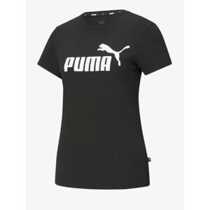 Puma tričko Ess Logo Tee W black Velikost: M