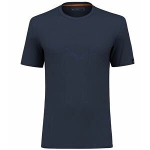 Salewa tričko Pure Eagle Sketch Merino navy blazer Velikost: XL