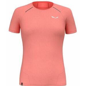 Salewa tričko Pedroc Dry Hybrid T-Shirt lantana pink Velikost: 36