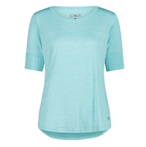 CMP tričko Woman T-Shirt aqua Velikost: 36
