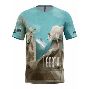CRAZY IDEA Crazy tričko Legend mountain goat Velikost: L