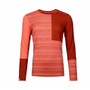Ortovox tričko 185 Rock'N'Wool Long Sleeve W coral Velikost: L