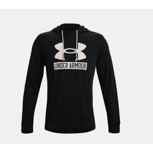 Under Armour mikina Rival Terry Logo Hoodie black Velikost: M