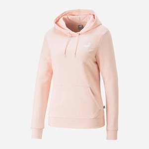 Puma mikina Ess Embroidery Hoodie Tr pink Velikost: L