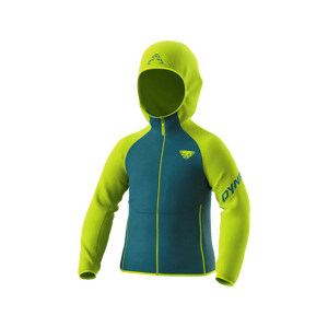 Dynafit mikina Youngstar Polartec lime punch Velikost: 152
