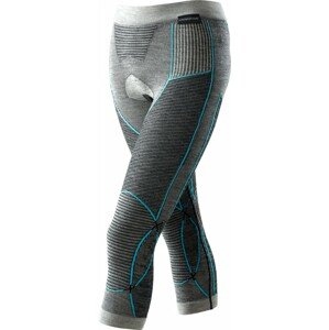 X-Bionic kalhoty  Pants Apani Merino Medium Lds grey/turquoise Velikost: XS