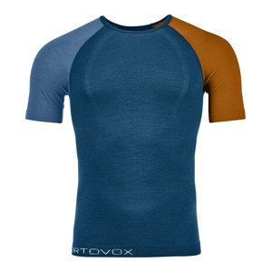 Ortovox tričko 120 Comp Light Short Sleeve M petrol blue Velikost: XL