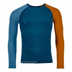 Ortovox tričko 120 Comp Light Long Sleeve M petrol blue Velikost: L
