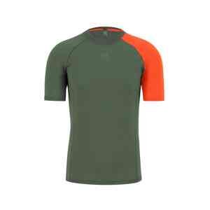 Karpos tričko Dinamico Merino 130 T-shirt thyme spicy orange Velikost: L