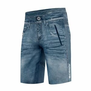 Crazy Idea šortky Short Super Man print jeans Velikost: L