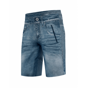Crazy Idea šortky Super print light jeans Velikost: XL