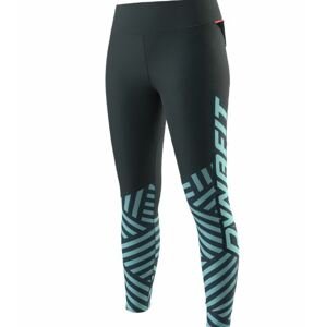 Dynafit legíny Trail Graphic Tights W blueberry Velikost: L