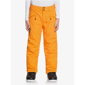 Quiksilver kalhoty  Boundry Youth flame orange Velikost: 12