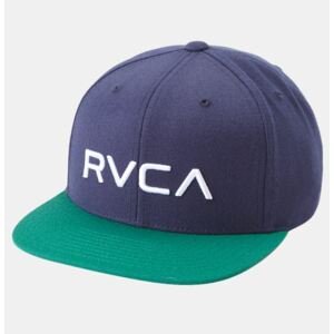 RVCA kšiltovka Twill Snapback navy/green Velikost: UNI
