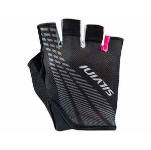 Silvini rukavice Team black pink Velikost: M