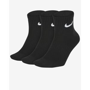 Nike ponožky Everyday Ltwt Ankle 3e black Velikost: M