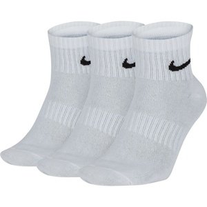 Nike ponožky Everyday Ltwt Ankle 3e white Velikost: L