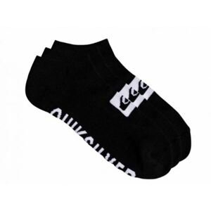Quiksilver ponožky 3 Ankle Pack black Velikost: UNI