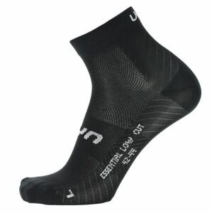 UYN ponožky Unisex Essential Low Cut Socks 2prs Pack black Velikost: 39-41