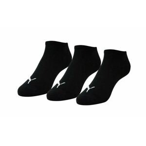 Puma ponožky Sneaker Plain 3P black Velikost: 39-42