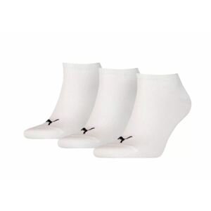 Puma ponožky Sneaker Plain 3P white Velikost: 39-42
