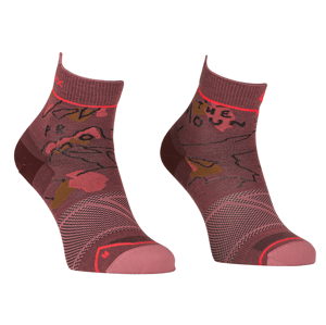 Ortovox ponožky Alpine Light  Quarter Socks W mountain rose Velikost: 39-41