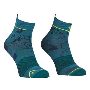 Ortovox ponožky Alpine Light Quarter Socks M mountain blue Velikost: 39-41