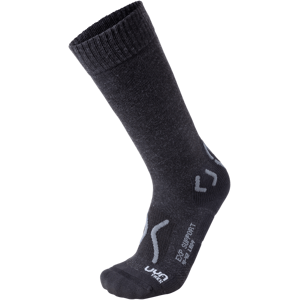 UYN ponožky Uyn Lady Trekking Explorer Support Socks black/melange/anthracite Velikost: 37-38