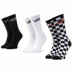 Vans ponožky Classic Crew (9.5-13. 3pk) black/white Velikost: UNI