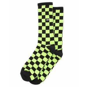 Vans ponožky Checkerboard Crew lime punch Velikost: UNI