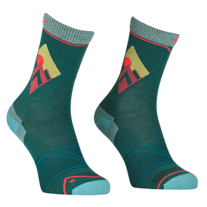 Ortovox ponožky Alpine Light Comp Mid Socks W pacific green Velikost: 35-38